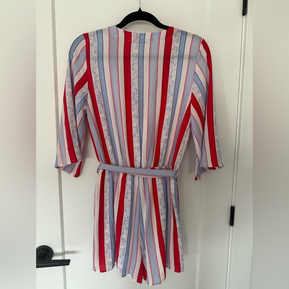 Striped Romper - Picture 2 of 2